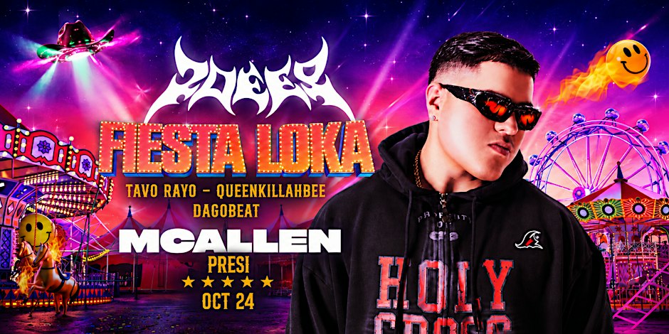 2DEEP: Fiesta Loka flyer